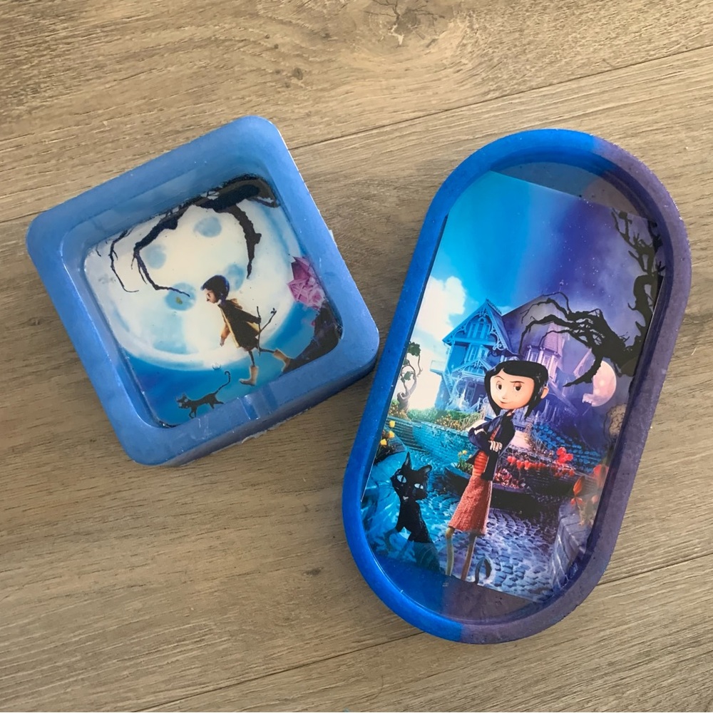 Coraline Ashtray & Tray Set